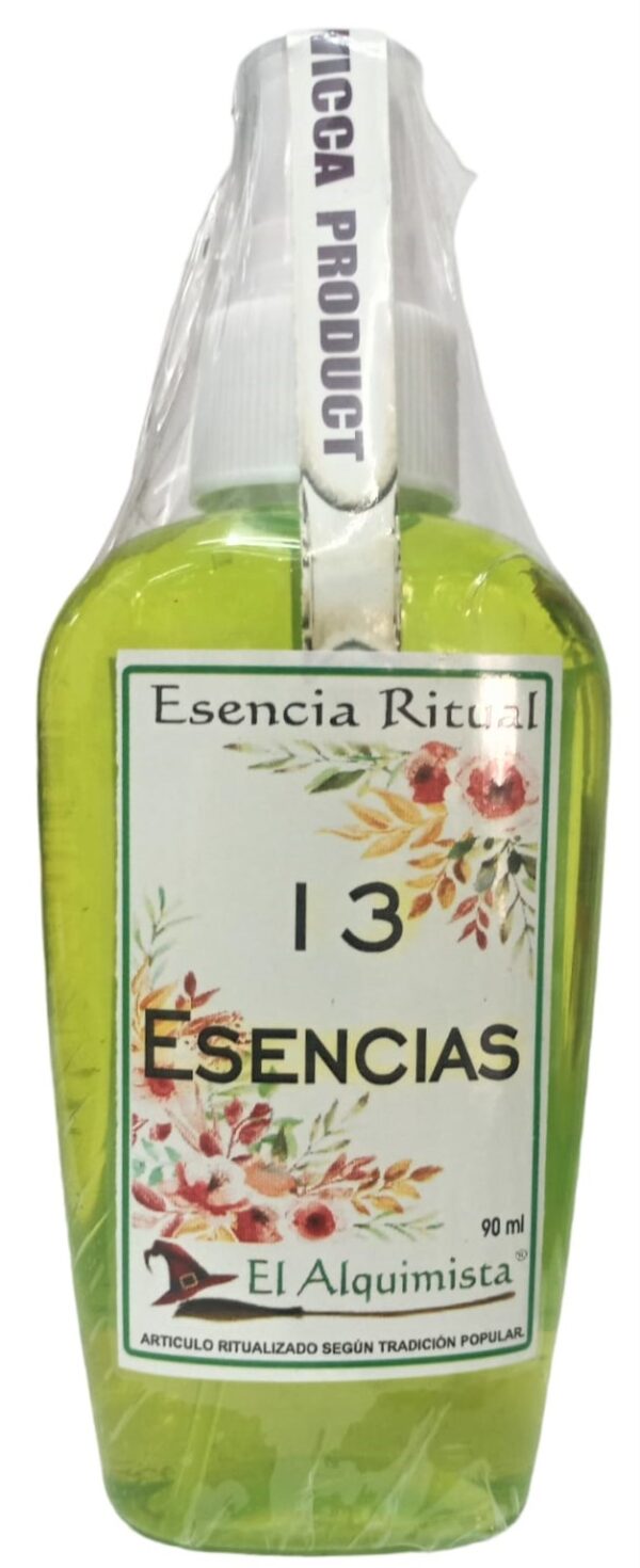 13 Esencias, Esencia Ritual Tipo Colonia 100 ml.