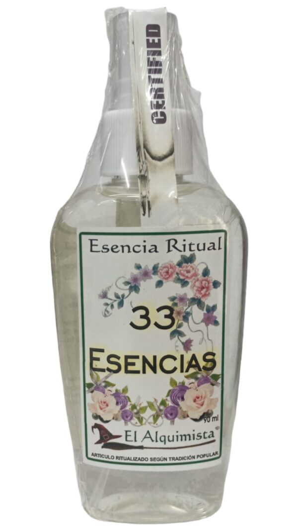 33 ESENCIAS Esencia Ritual Tipo colonia 100ml.