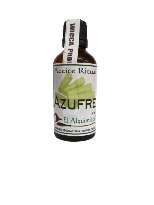 ACEITE AZUFRE Ritualizado, fabricado en España