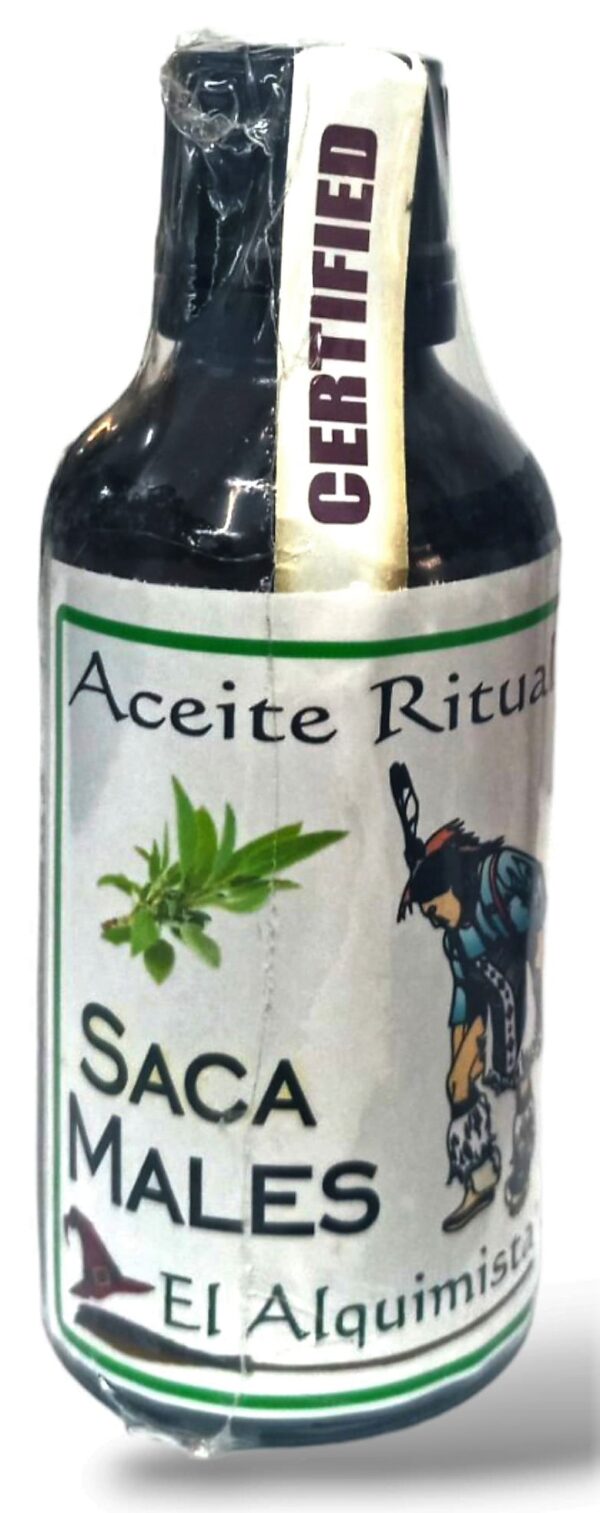 ACEITE SACA MALES ocultos.