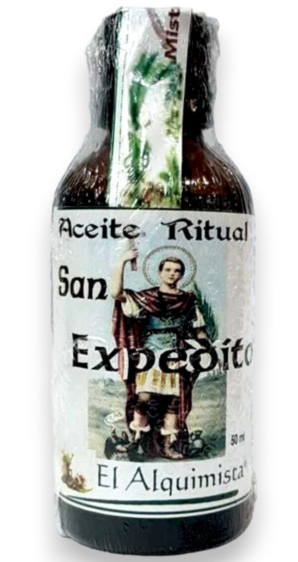 ACEITE SAN EXPEDITO, excelente para proteger el trabajo.