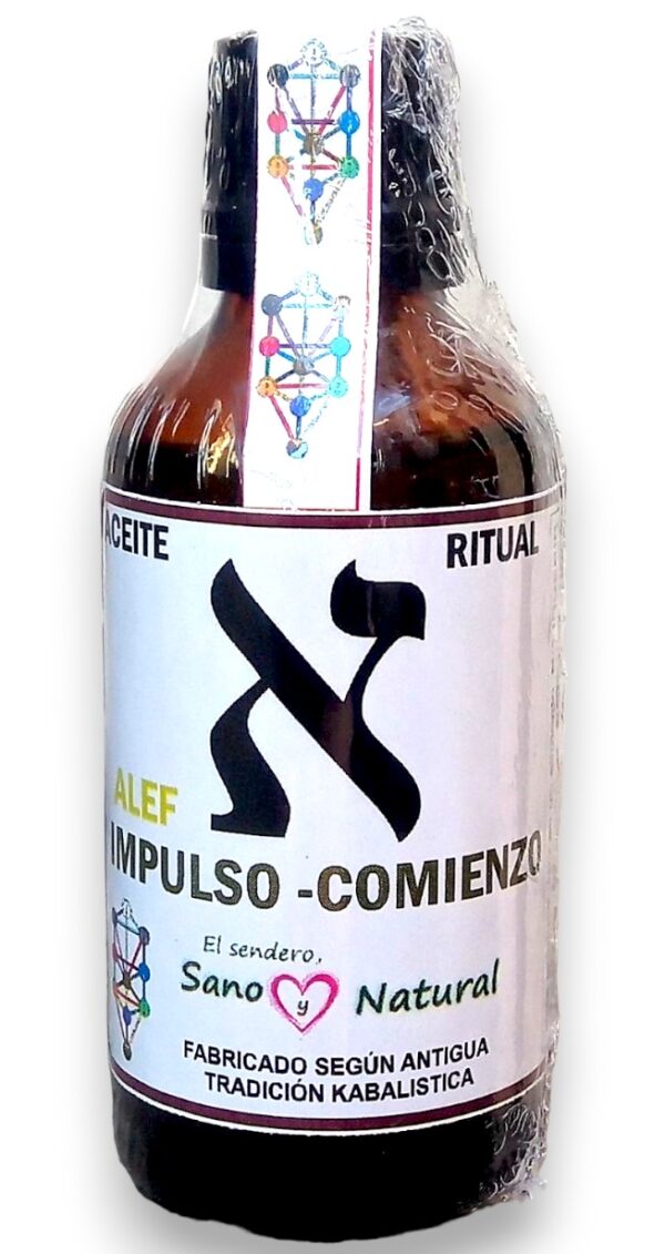 ALEF, Impulso , comienzo,  Aceite de Unción