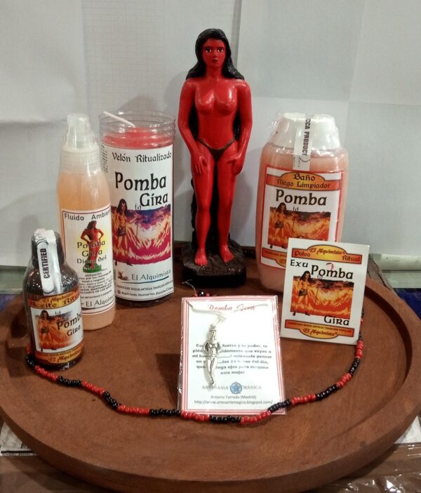 ALTAR  completo de POMBA GIRA.