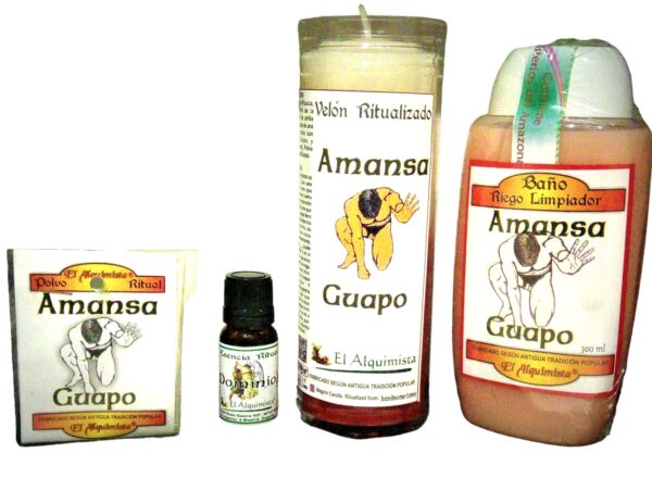 Amansa Guapo ritual completo (kit).