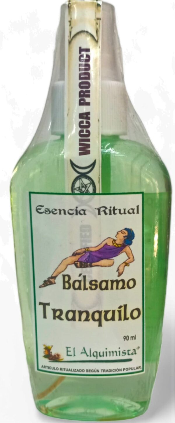 BALSAMO TRANQUILO, Esencia Ritual Tipo Colonia.