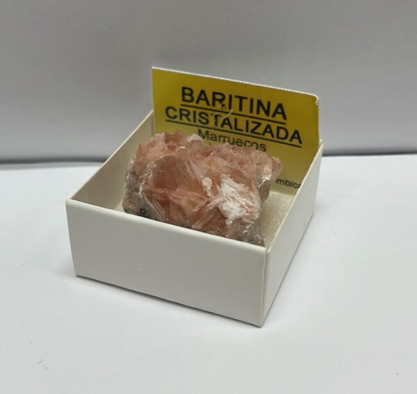 BARINITA cristalizada Piedra en bruto, 3 cm x  3cm