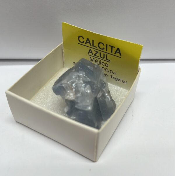 CALCITA azul Piedra en bruto, 3 cm x  3cm