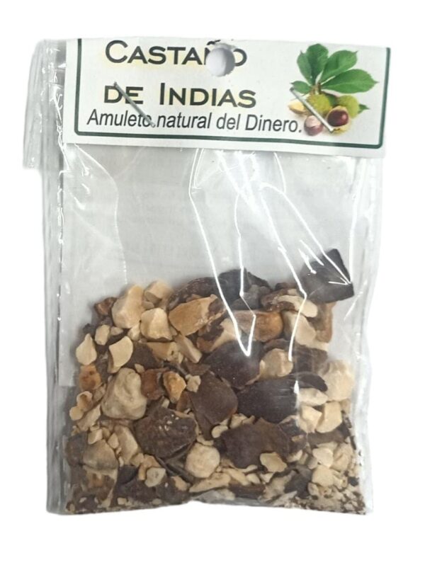 Castaño de Indias, amuleto natural.