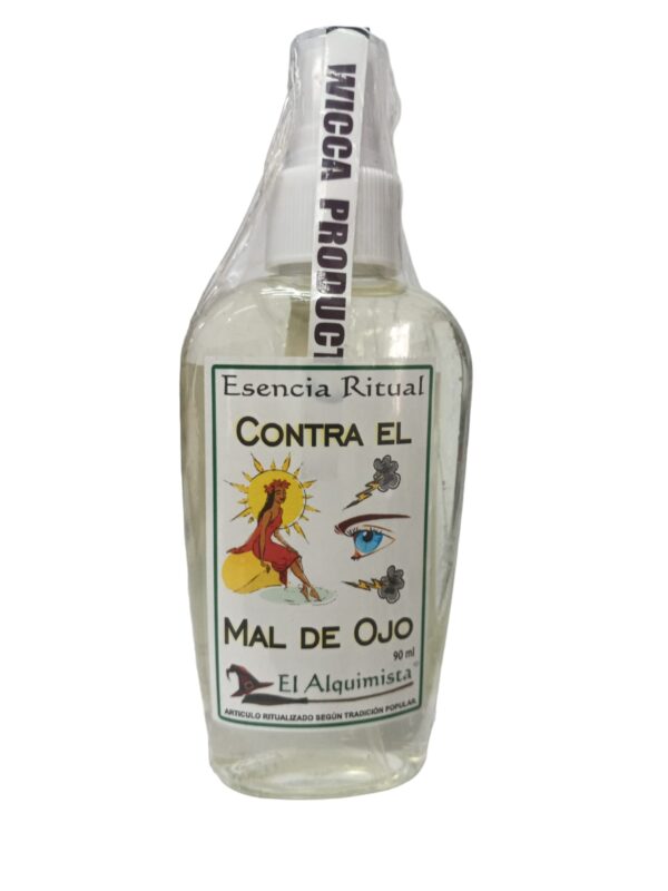 CONTRA MAL DE OJO, Esencia Ritual Tipo Colonia. 100 ml.