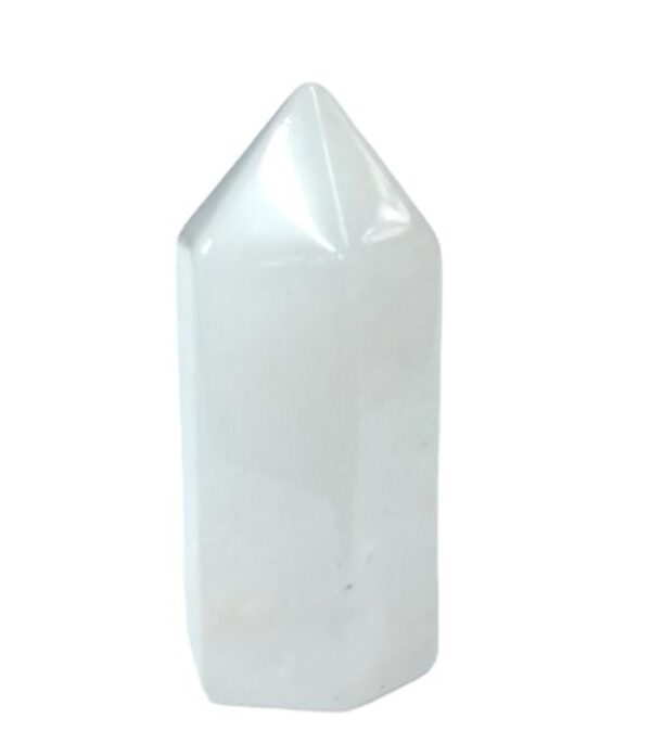 CUARZO BLANCO punta hexagonal 3cm. x 1,5cm.