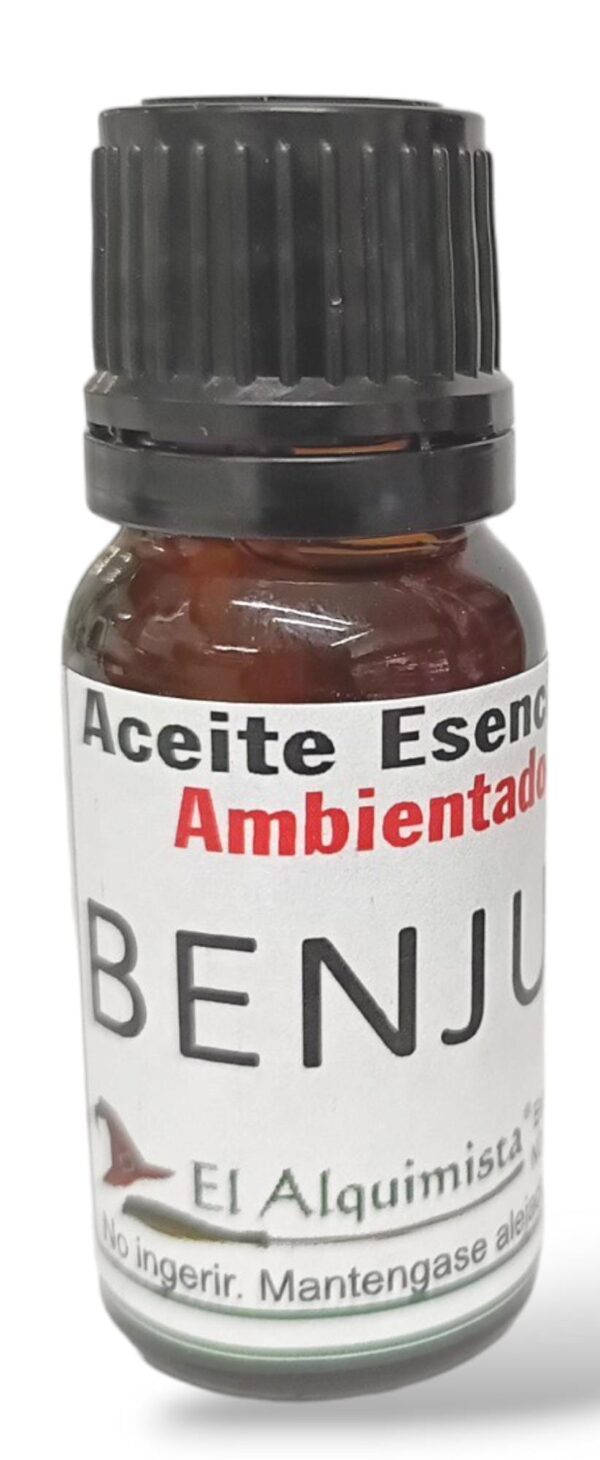 ESENCIA BENJUI 10 ml. fabricada en España.