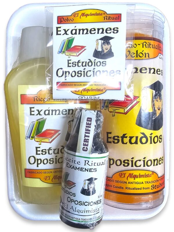 Estudios y Oposiciones ritual completo (kit).