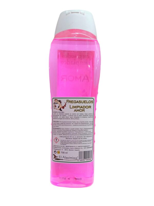 FREGASUELOS AMOR, para atraer el amor a tu casa 750 ml.