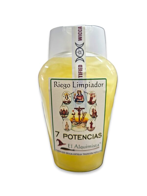 Gel de BAÑO 7 POTENCIAS o 7 poderes (riego limpiador, despojo) da fortaleza