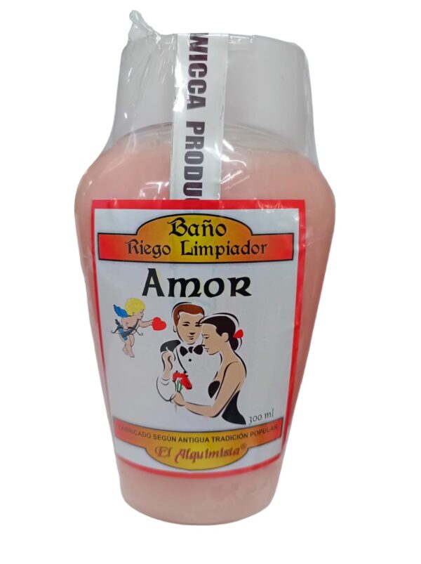 GEL de BAÑO AMOR (riego limpiador, despojo) atrayente.