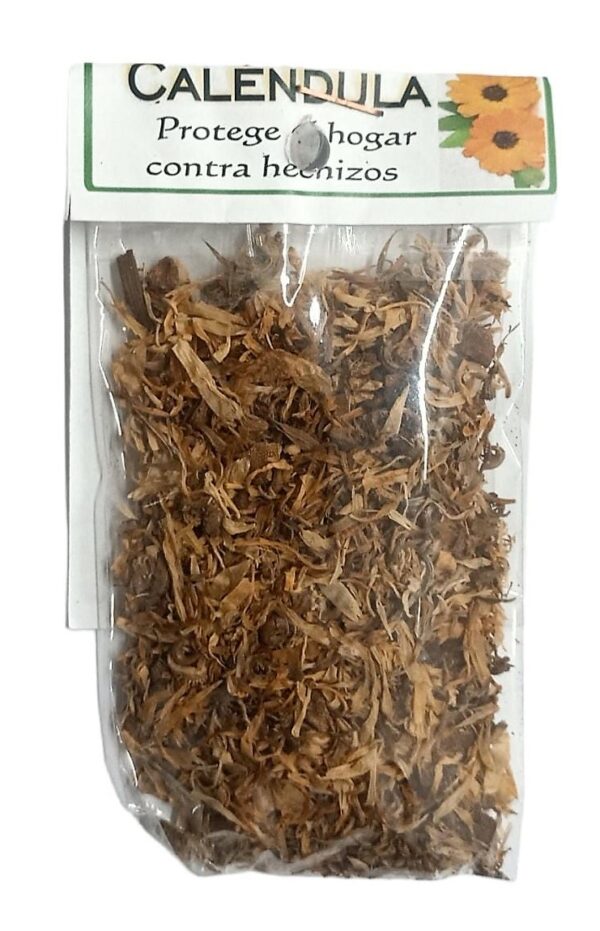 HIERBA CALENDULA, protege el hogar.