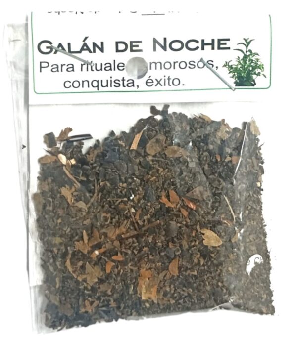 HIERBA GALAN DE NOCHE, amor, conquista, éxito.