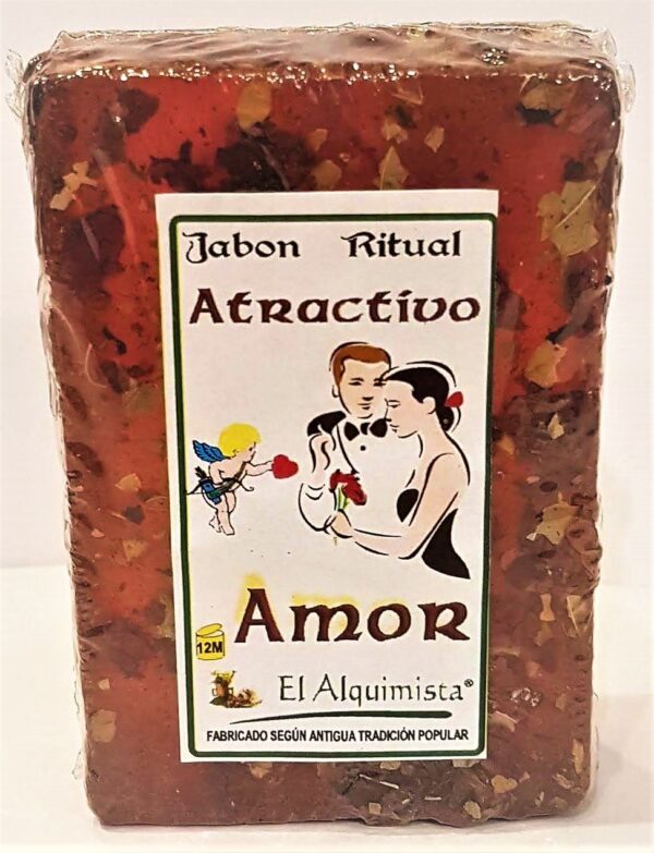 JABON AMOR echo a mano con Hierbas 100 g.