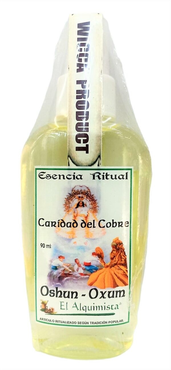 OCHUN CARIDAD DEL COBRE, Esencia Ritual Tipo COLONIA 100ml.