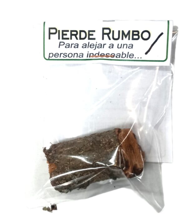 PALO PIERDE RUMBO, para alejar a personas.