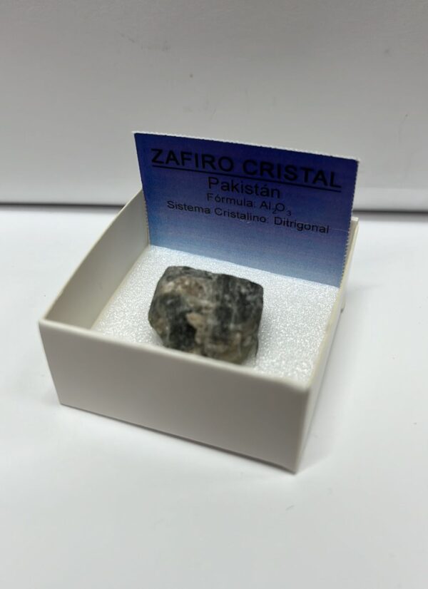 PIEDRA en bruto, natural ZAFIRO CRISTAL