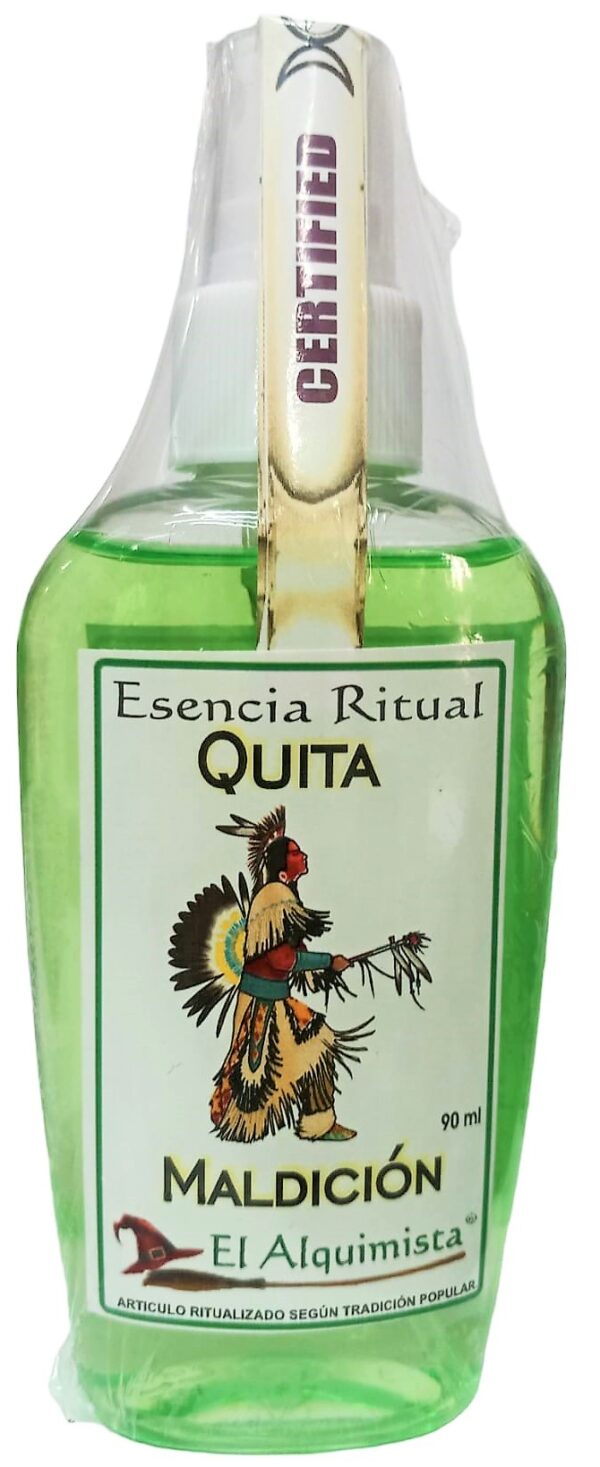 QUITA MALDICION, Esencia Ritual Tipo Colonia 100 ml.