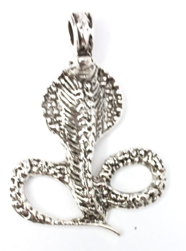 Serpiente 12 cm.  metal para que te respeten, ritualizada