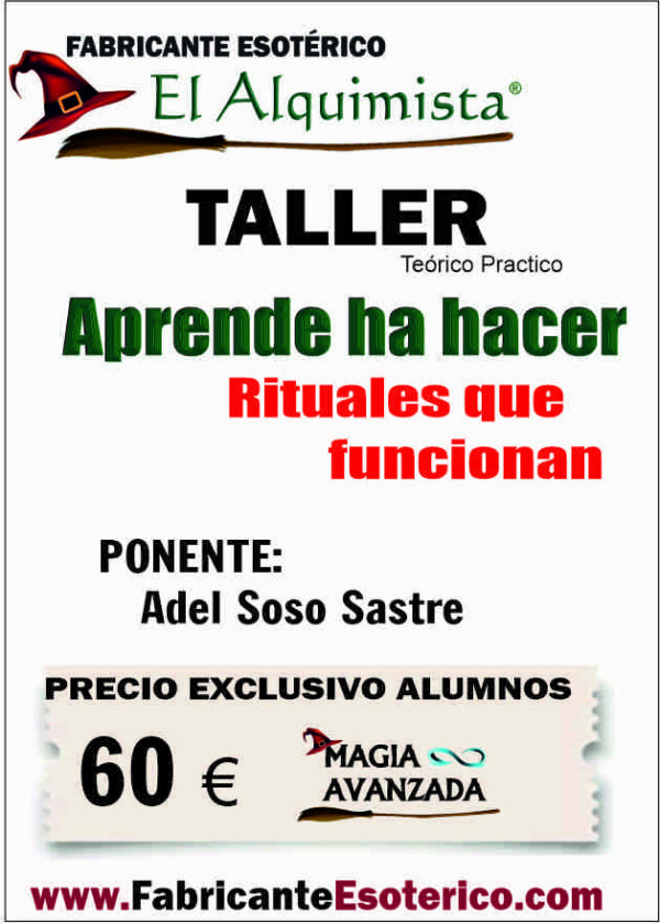 TALLER Aprende ha hacer rituales que funcionan