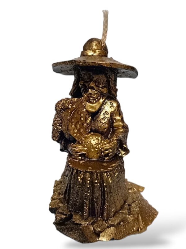 Vela BRUJA Vidente de 10 cm alto