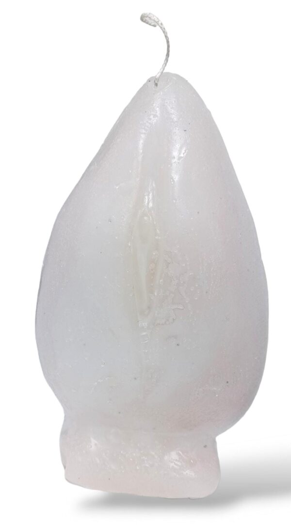VELA VAGINA Blanca 20 cm