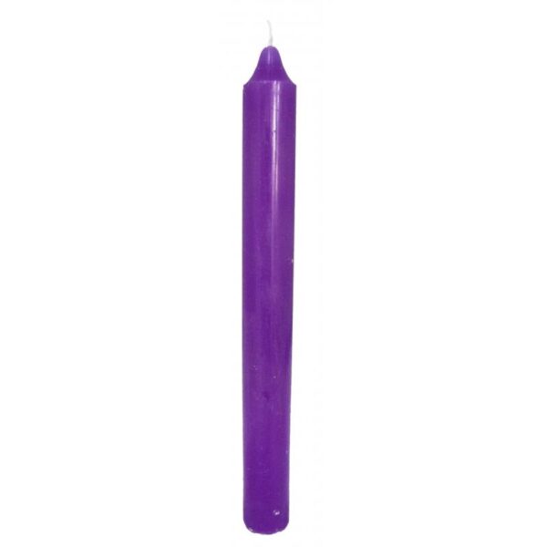 VELAS BUJIA MORADA ( fabricada en España)