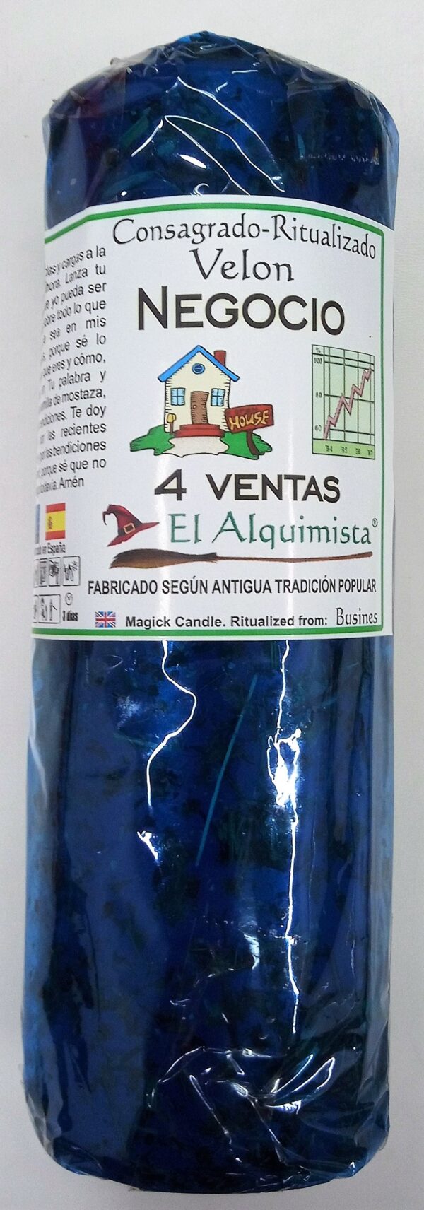 VELON CON HIERBAS Y ACEITE  NEGOCIO 4 VENTAS