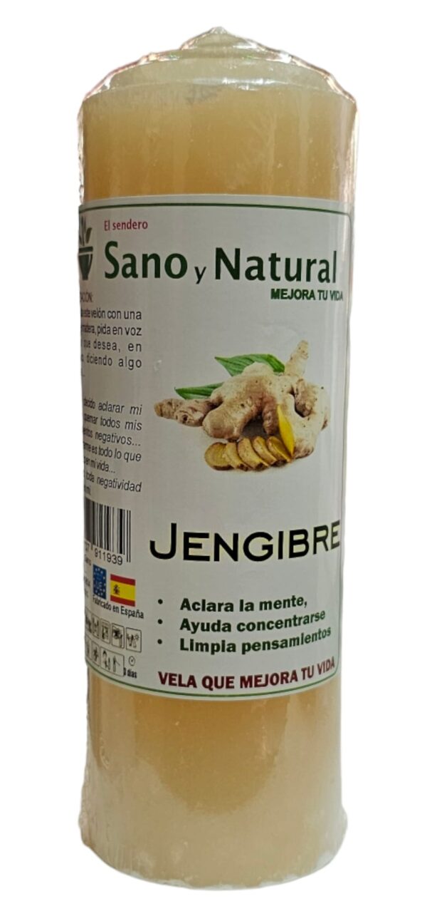 Velon De Jengibre atrae prosperidad y abundancia 17 cm x 6 cm.