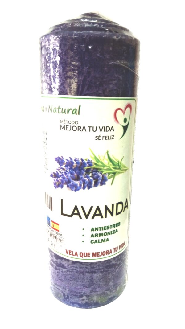 Velón de Lavanda (la vela que mejora tu paz y armonía)